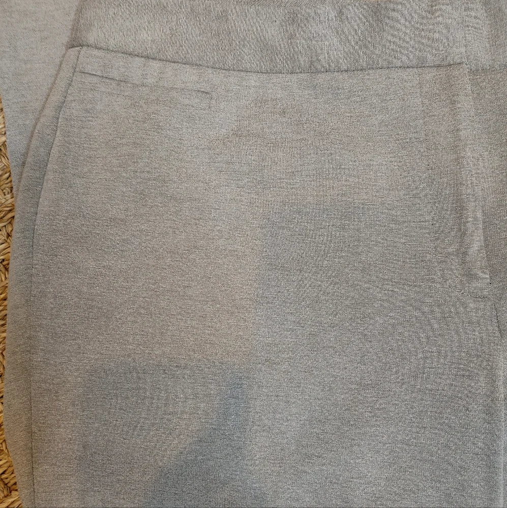 Calvin Klein Women's Slim Front Pant, Gray 14 - Picture 7 of 15